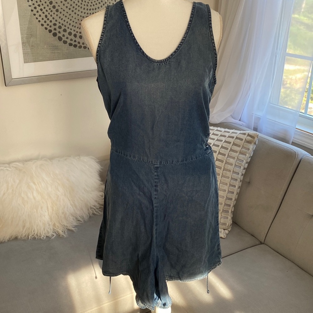 Morrow Chambray Romper